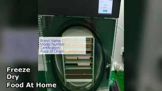 Домашняя сублимационная сушилка сохраняет продукты питания надолго