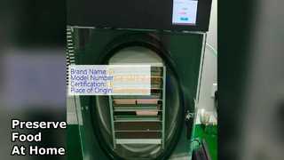Домашняя сублимационная сушилка для длительного хранения продуктов питания