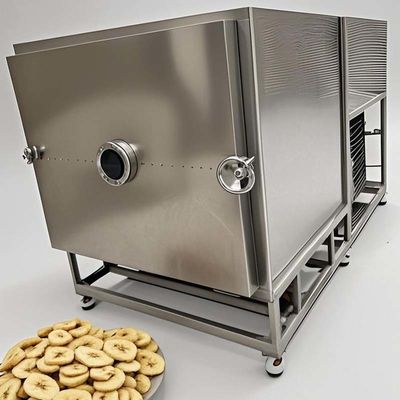 Овощи Фрукты Продукты питания с высокой емкостью Вакуумная морозильная сушилка для сушки сыпучей пищи