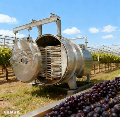 Построен для выносливости: Промышленный фризосушитель с низким уровнем технического обслуживания для 24/7 обработки ингредиентов