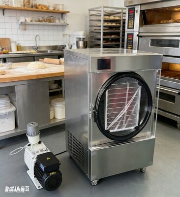 Настольная морозильная сушилка: быстрые циклы сушки, режим экономии энергии    Идеально подходит для садов, небольших партий и проектов по производству пищи