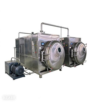 Мощный лиофилизатор на 180 кг для промышленного использования, с конструкцией из нержавеющей стали и точным контролем температуры для стабильного качества