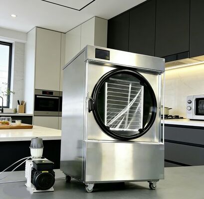 Настройте и забудьте заморозить сушку. Автоматический домашний морозильный сушильщик со смарт-сенсорами, 4 подноса и легко очищаемым интерьером