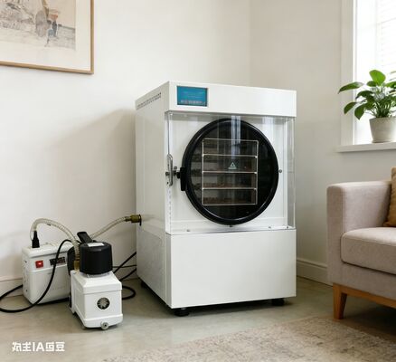 Сохраняйте запасы здоровой пищи уже сегодня! Многоцелевой лиофилизер для домашнего употребления, идеальный для мяса, молочных продуктов, трав и полноценных обедов, сохраняет 97% исходных питательных веществ