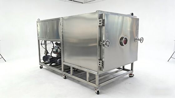 BITZER или Leybold Refrigeration Unit Freeze Dryer Machine, обеспечивающая уровень вакуума ниже 13 Pa для операций с сушками на морозильник