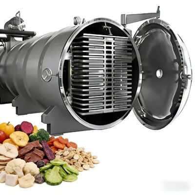 Электроснабжение 220V380V3PH Промышленный фризосушитель, включающий холодильный блок  или Leybold и электрическую систему отопления, обеспечивающую сушку