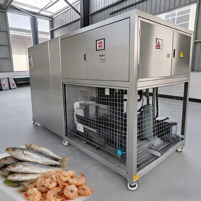 35KW Installation Food Vacuum Freeze Dryer Capacity 100kg per batch Vacuum Degree less than or equal to 10Pa designed for freeze drying
